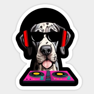 big dog dj Sticker